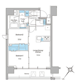 814号室 の間取り図