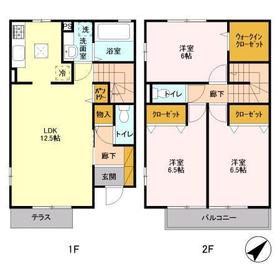 101 の間取り図