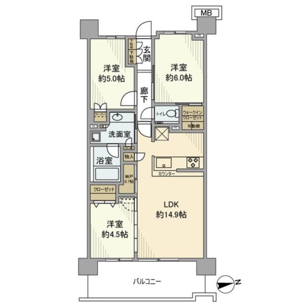 2F 3LDK