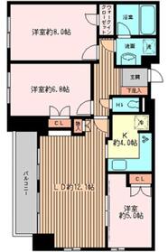 0201号室 の間取り図