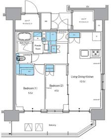 1302号室 の間取り図