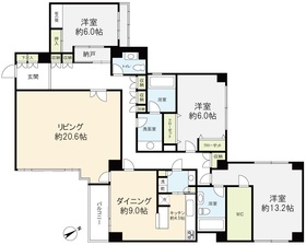 2F の間取り図