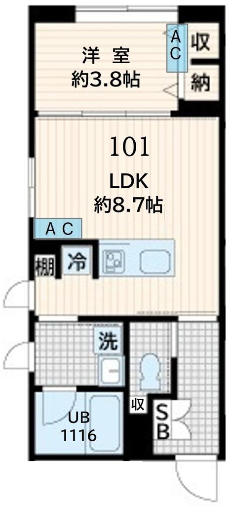 101号室