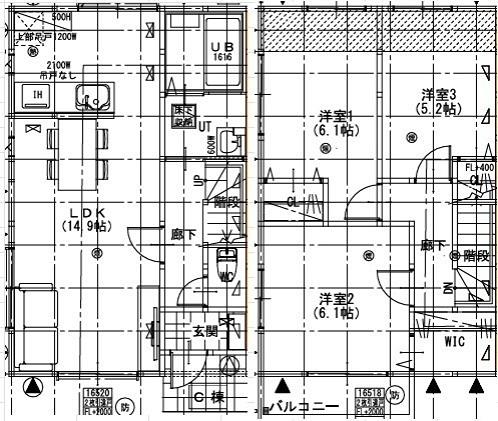 A号室 の間取り図