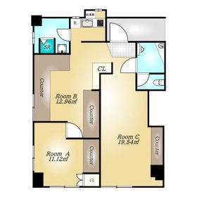 201号室 の間取り図