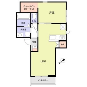301号室 の間取り図