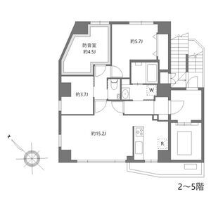 0301号室 の間取り図