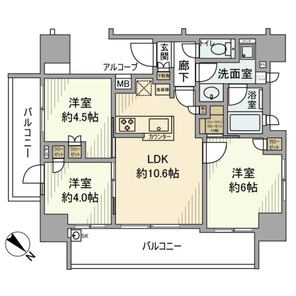 3F 3LDK