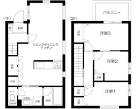101号室 の間取り図