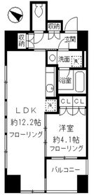 1303号室 の間取り図
