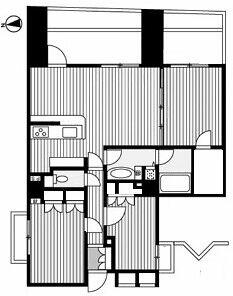 506号室 の間取り図