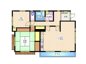 101号室 の間取り図