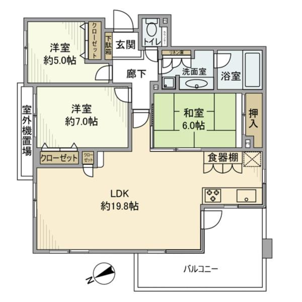 3F 3LDK