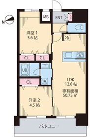 0302号室 の間取り図