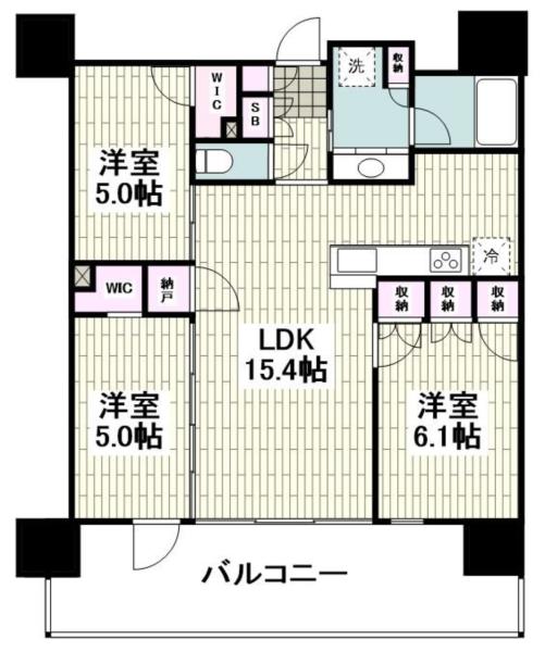 30F の間取り図