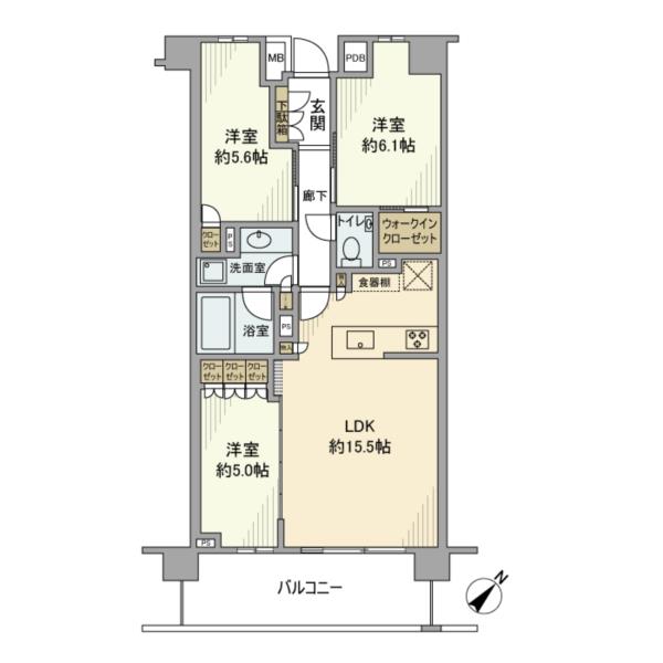 3F 3LDK
