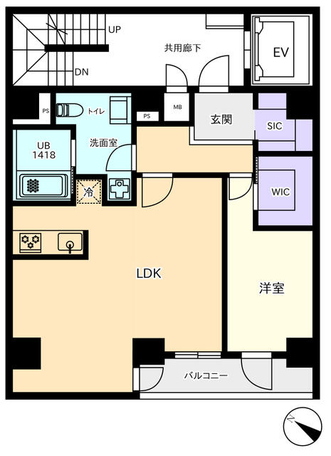 1301号室