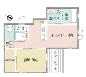 101号室 の間取り図