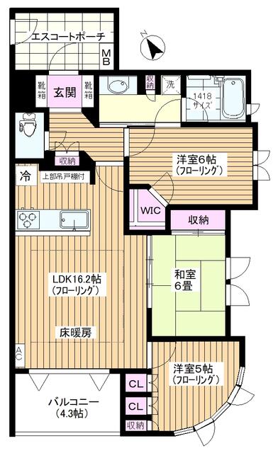 グランシティエーロパレス赤塚