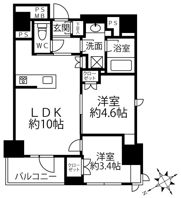 クリオラベルヴィ新富町