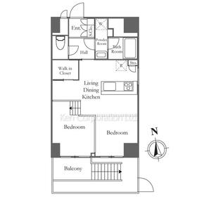 1F 1R の間取り図