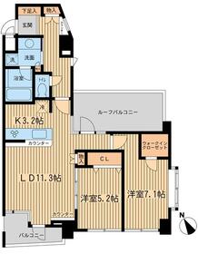 0503号室 の間取り図