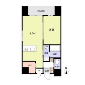 602号室 の間取り図