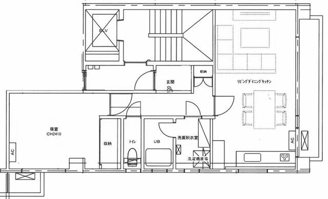501号室 の間取り図