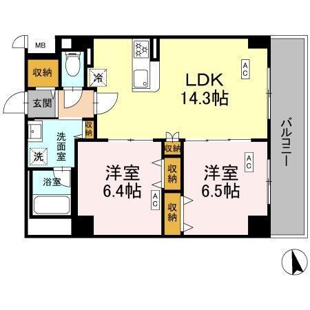 2F 2LDK