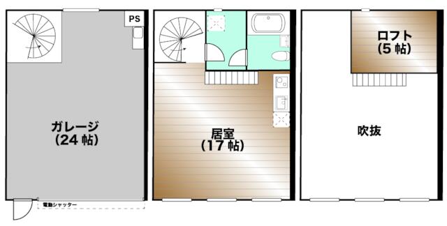 2号室 の間取り図