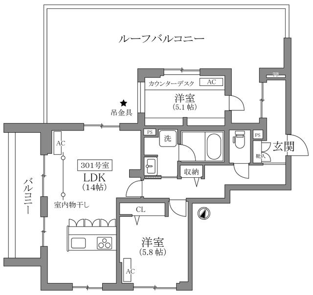 301号室