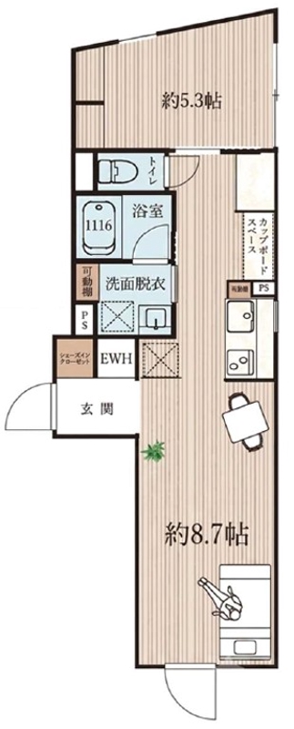 1号室