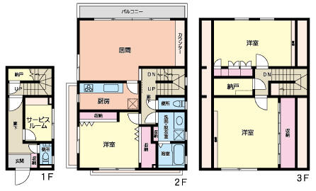 3F 3LDK