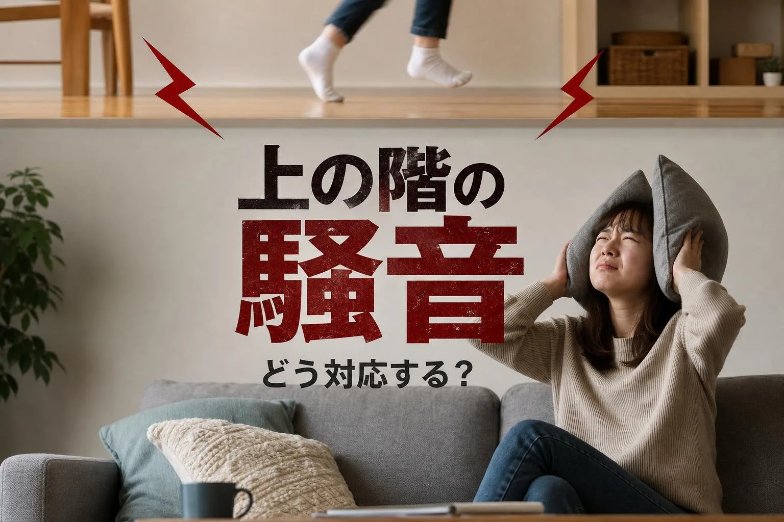 上の階の騒音にはまず何を対応すべきか？種類別の考え方と静かな住環境の見直し方