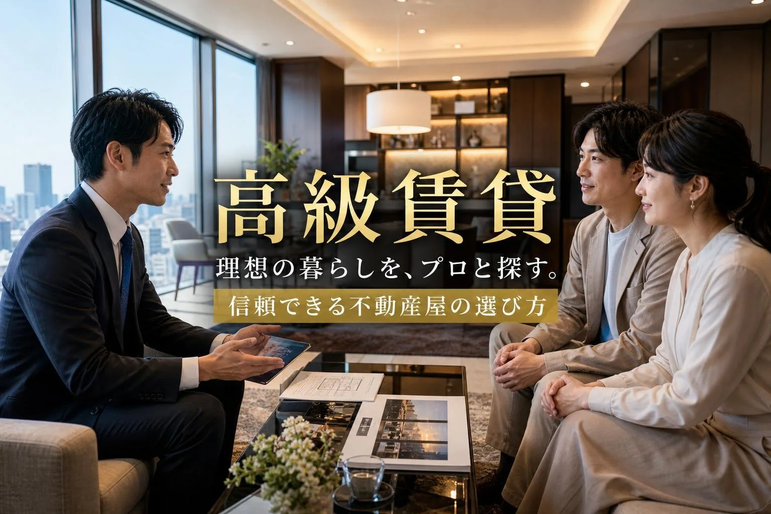高級賃貸の不動産屋はどう選ぶ？非公開物件と提案力で比較するおすすめ会社4選