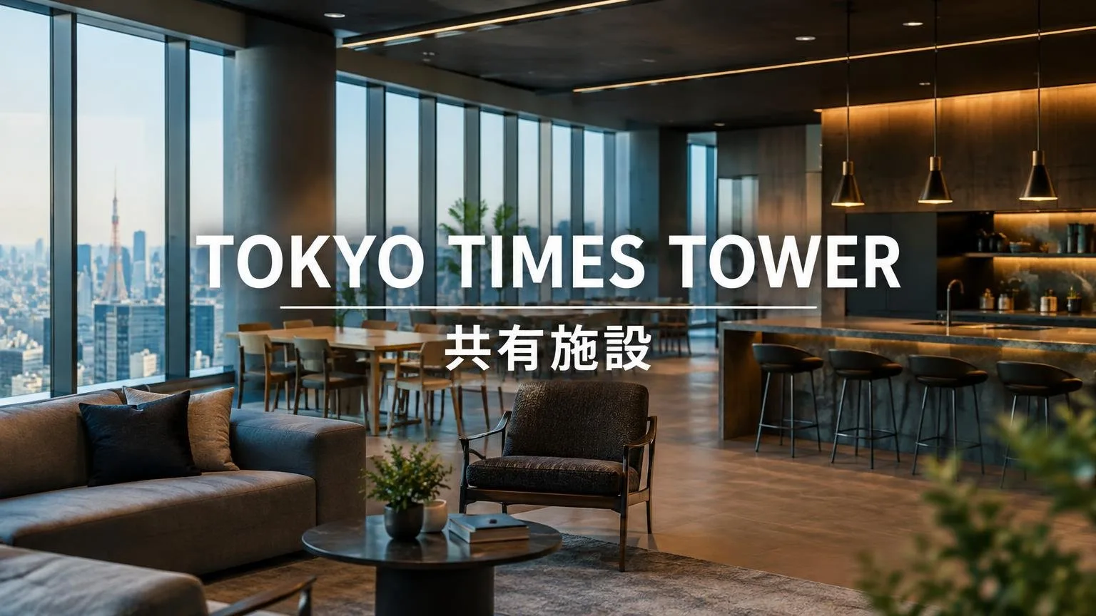 TOKYO TIMES TOWERの共有施設には何がある？場所・使い方・利用条件を確認