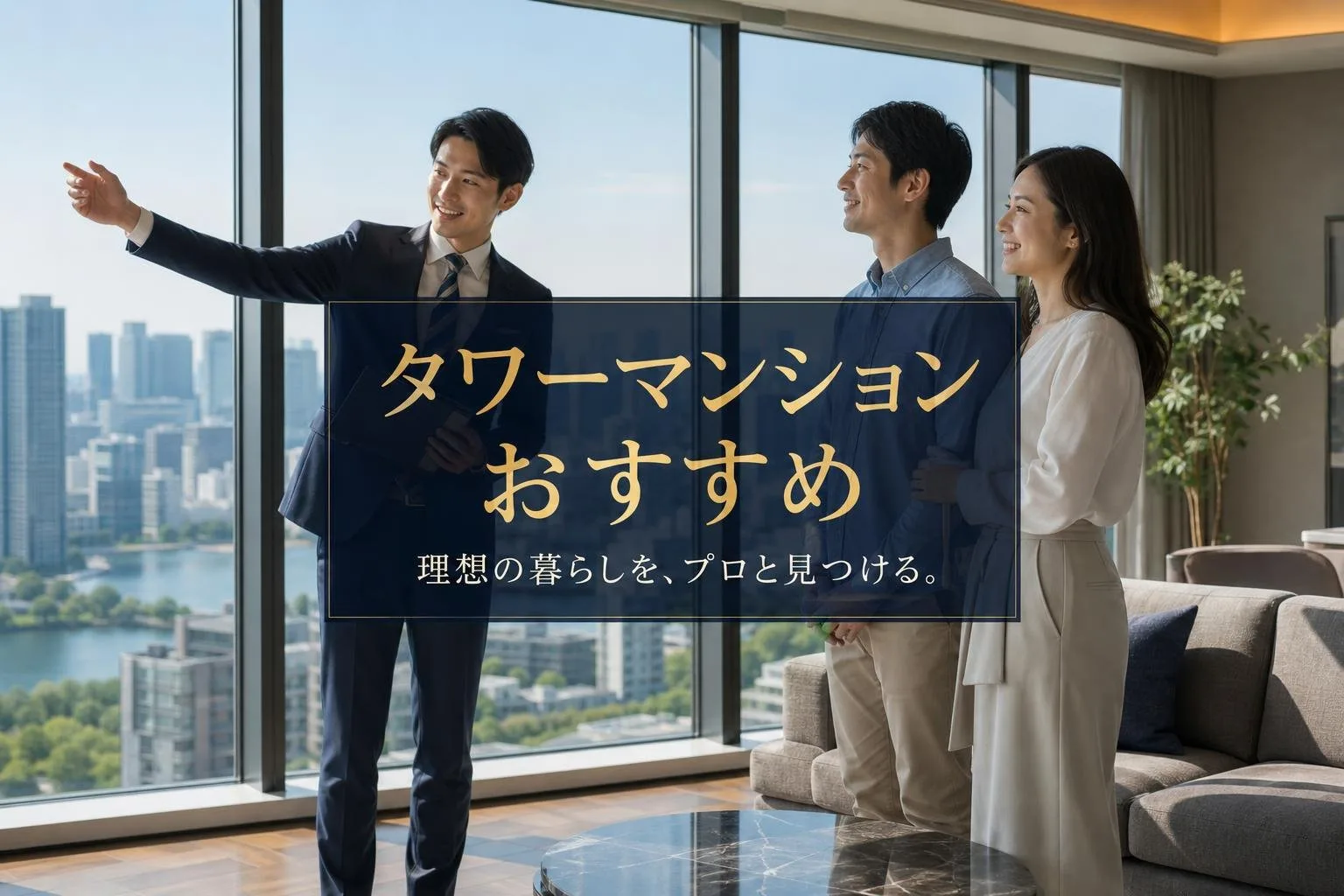タワーマンションの不動産屋はおすすめでどう選ぶ？対応力を5社で比較