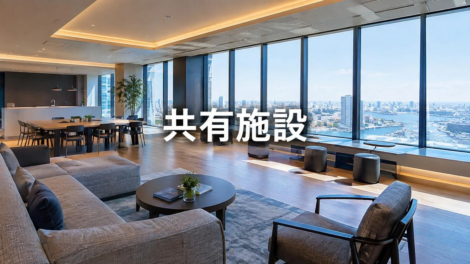 アクアリーナ川崎アズリーノタワーの共有施設は何がある？入居前の確認ポイントも解説