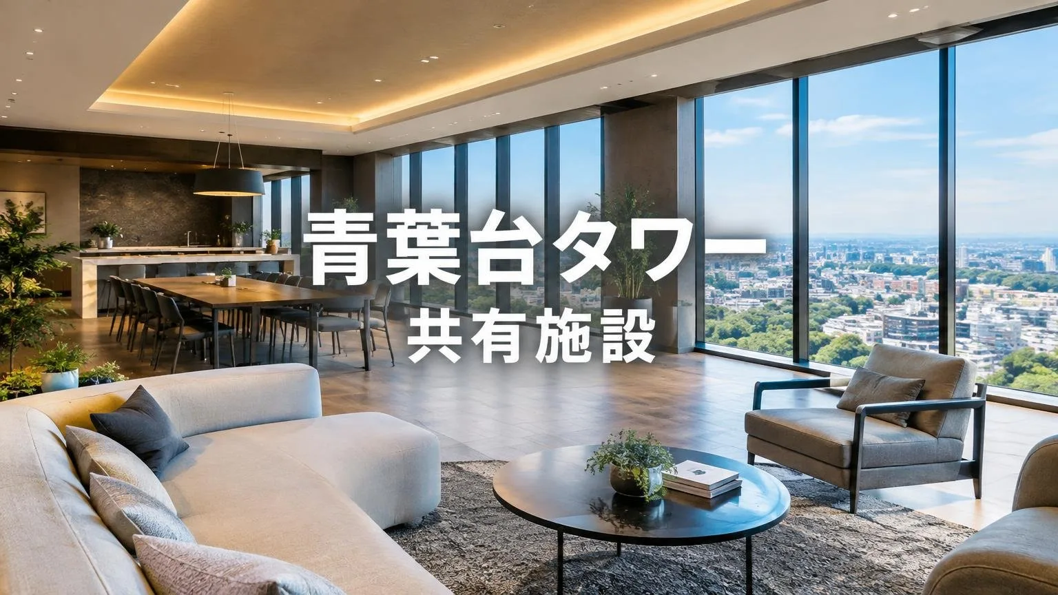 青葉台タワーの共有施設は何が使える？利用条件と注意点を確認する