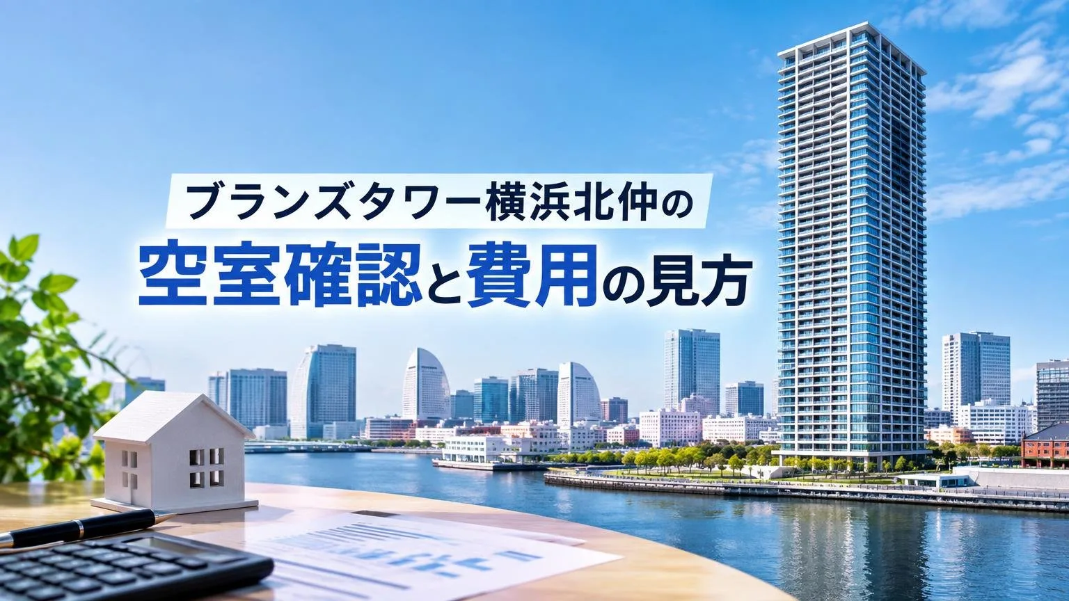 ブランズタワー横浜北仲の空室確認と費用の見方